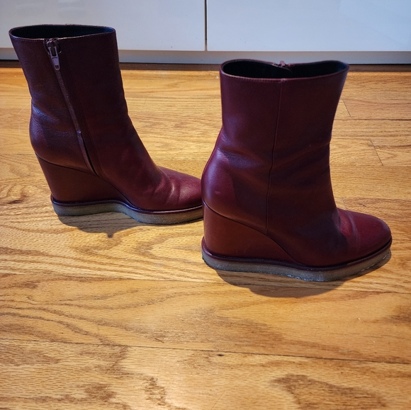 Authentic Celine Wedge Ankle Boot - Picture 4 of 9